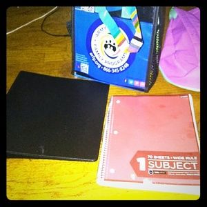 Binder  note book lunch box